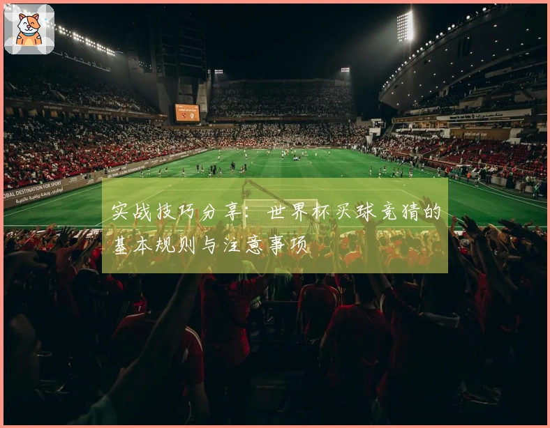 实战技巧分享：世界杯买球竞猜的基本规则与注意事项
