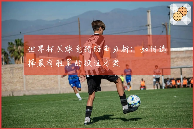 世界杯买球竞猜赔率分析：如何选择最有胜算的投注方案